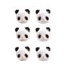 Cute Animal Panda Stud Earrings Women Ear Stud Tiny Earring; 3 Pairs