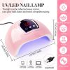 Limegirl Professional Nail Set With UV LED Lamp And Nails Drill Machine Soak Off Nail Gel Polish Kit for Manicure Tools Kit