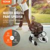 VEVOR Stand Airless Paint Sprayer, 2900PSI High Pressure 7/8HP 650W Power Painting