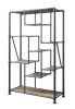Brantley Book Shelf; Antique Oak & Sandy Gray Finish YJ