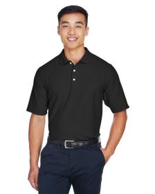 Men's DRYTEC20™ Performance Polo - WHITE - XS (Color: Black, size: S)