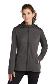 Sport-Tek Ladies Hooded Soft Shell Jacket LST980 (Color: Graphite, size: M)