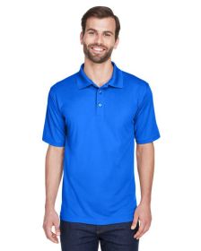 UltraClub 8210T Men's Tall Cool & Dry Mesh Piqué Polo (Color: Royal, size: 2XT)