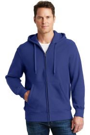 Sport-Tek Super Heavyweight Full-Zip Hooded Sweatshirt F282 (Color: Royal, size: S)
