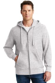 Sport-Tek Super Heavyweight Full-Zip Hooded Sweatshirt F282 (Color: Athletic Heather, size: L)