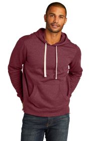 District Re-Fleece Hoodie DT8100 (Color: Maroon Heather, size: L)