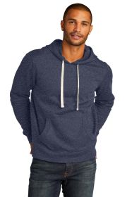 District Re-Fleece Hoodie DT8100 (Color: Heathered Navy, size: XL)