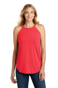 District Women's Perfect Tri Rocker Tank DT137L (Color: Red Frost, size: 4XL)