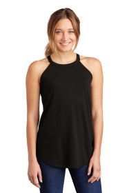 District Women's Perfect Tri Rocker Tank DT137L (Color: Black, size: S)