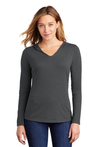 District Women's Perfect Tri Long Sleeve Hoodie DM139L