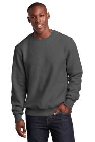 Sport-Tek Super Heavyweight Crewneck Sweatshirt F280 (Color: Graphite Heather, size: XL)