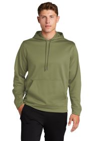 Sport-Tek Sport-Wick Fleece Hooded Pullover F244 (Color: Olive Drab Green, size: 3XL)
