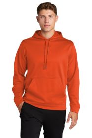 Sport-Tek Sport-Wick Fleece Hooded Pullover F244 (Color: Deep Orange, size: 2XL)