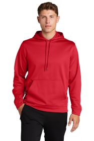 Sport-Tek Sport-Wick Fleece Hooded Pullover F244 (Color: Deep Red, size: 2XL)