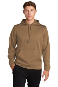 Sport-Tek Sport-Wick Fleece Hooded Pullover F244 (Color: Woodland Brown, size: S)