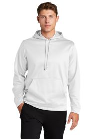Sport-Tek Sport-Wick Fleece Hooded Pullover F244 (Color: White, size: M)