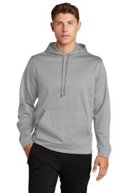 Sport-Tek Sport-Wick Fleece Hooded Pullover F244 (Color: Silver, size: 4XL)