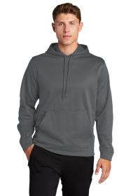 Sport-Tek Sport-Wick Fleece Hooded Pullover F244 (Color: Dark Smoke Grey, size: S)
