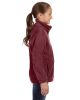 Youth 8 oz. Full-Zip Fleece - SAFETY YELLOW - S