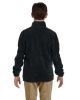 Youth 8 oz. Full-Zip Fleece - SAFETY YELLOW - S