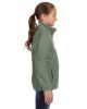 Youth 8 oz. Full-Zip Fleece - SAFETY YELLOW - S