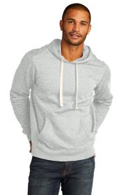 District Re-Fleece Hoodie DT8100 (Color: Ash, size: XS)
