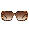 Square Chic Flat Top Women Fashion Sunglasses