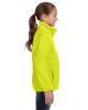 Youth 8 oz. Full-Zip Fleece - SAFETY YELLOW - S