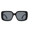 Square Chic Flat Top Women Fashion Sunglasses